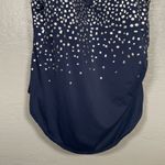 Swimsuit For All Swimsuits For All Women Plus Size 30 Navy Blue Silver One Piece Swimsuit Padded Photo 1