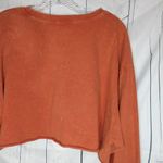 Forever 21  Williamsburg Burnt Orange Cropped Retro Sweatshirt Photo 8