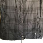 Columbia Whirlibird Black and Grey Plaid Interchange Jacket Coat Size S Photo 2