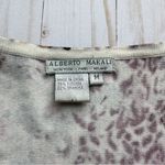 Alberto Makali  Leopard Floral Mixed Print Luxe Cardigan Medium Photo 8