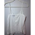 Paige  WHITE TANK TOP WITH WITH EMBROIDERY DESIGN SIZE S Photo 6