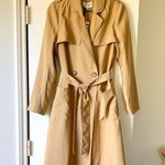 Sézane Oprah Trench Coat Belted Double-Breasted Beige Tan 36 NWT Photo 1