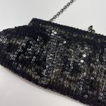 The Vintage Shop Vintage White House Black Market Sequin Embroidered Floral Snap Close Mini Bag Photo 9