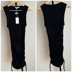 Good American Good America Cinched Tie Black Dress Medium New With Tags Photo 1