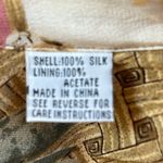 Alfred Dunner Vintage coastal Grandma Grannycore 100% silk cheetah tropical blouson jacket 16 Photo 9