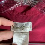 Bobbie & Brooks Bobbie Brooks Red Embroidered Button Up Blouse 18/20W Photo 1