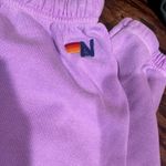 Aviator Nation  Logo Sweatpants Neon Purple  Photo 4