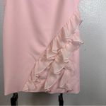 Likely  Light Pink Mini Dress with Ruffles Photo 2