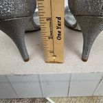 Adrianna Papell Heels Women 6.5M Silver-tone D’Orsay Stiletto Peep-toe Photo 10