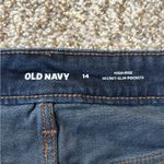 Old Navy  High Rise Slim Pockets Jean Denim Mini Skirt 14 Photo 3