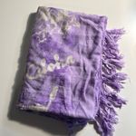 Hawaii Maui Tropical Aloha Purple Lavender White Swimsuit Wrap Sarong EUC #6040 Size undefined Photo 1