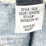 Lovers + Friends Jack 100% Cotton High Rise Ripped Distressed Denim Shorts 26 Photo 4