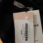 Glamorous New Kass Satin Maxi Skirt Side Slit Black NWT Size XS Photo 3