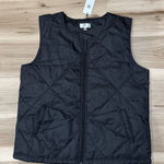 Socialite NEW Black Quilted Vest Women’s Small/Medium Photo 0