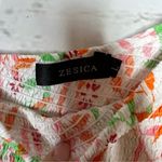 🎈One Shoulder White/Multicolor Floral Maxi Dress Size L Orange Size L Photo 4