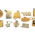 Mary Kay Bundle of (11) Charms for Charm Bracelet Necklace Gold & Silver Photo 0