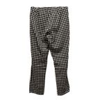 J.Jill  Essential Cotton Stretch Gingham Cropped Pants Petite Size 6 Black White Photo 4