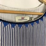 Vineyard Vines Geo Prep Embroidered Marlin Blue Stripe Shift Mini Dress 10 Photo 4