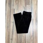 Chico's Zenergy by Brown Velour Lounge Pants Size 1 (M) Soft Stretch Photo 1