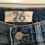 Free People  Jeans High Rise Distressed Skinny Button Fly 26 Photo 3