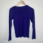 Ralph Lauren Sport Purple Preppy Long Sleeve logo Shirt medium Photo 7