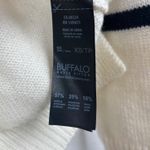 Buffalo David Bitton  Women's XS Striped Metallic Cozy Knit Crewneck Sweater Photo 9