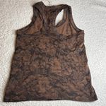 Athleta Brown Floral Tank Top Photo 3