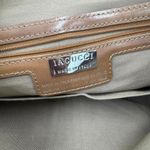 IACUCCI Pelleteria Genuine Italian Leather Handbag Brown Photo 3