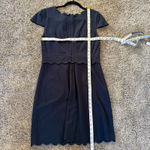 NWT Mauvette‎ Middleton Ponte Navy Dress Size M Career Office Size M Photo 3