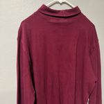 Long sleeve maroon turtlenecks shirt Red Size L Photo 3