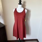 Title Nine  Cirque De La Vie Dress Womens Athletic Tennis Rust Color Large NWT Photo 3