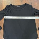 ILIAD USA MATERNITY black long sleeve maternity tee shirt, size L Photo 4