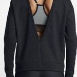 Nike Black Open Back Sweatshirt XS Photo 0