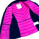 Hollister Navy Down Lightweight Puffer Jacket by  Size Small Photo 7