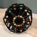 Anthropologie Banago Mindy Bamboo Bucket Bag Photo 3