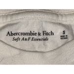 Abercrombie & Fitch  Soft AF Essentials White Cotton Short Sleeve Crop Top Size S Photo 5