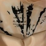 Nike NWT XS  One Luxe High-Rise Leggings 7/8 Length Tan, Black, and White Photo 3