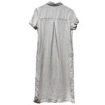 C&C California C & C California 100% Linen Button Front Midi Dress Women Sz‎ S Beige Lagenlook Photo 1