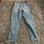 American Eagle  outfitters distressed mom jeans size 00 short Photo 6
