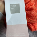 Ces Femme Daisy Woven Cami in Coral Size Large NWT Orange Photo 9