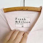 Frank & Eileen • Tee Lab Ribbed Knit Pullover in Mademoiselle blush pink Size M Photo 3