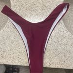 Burgundy Bikini Set Red Photo 2