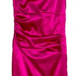 B Darlin B. Darlin One Shoulder Purple Rhinestone Cocktail Dress Pleated Bodycon Size 3/4 Photo 5