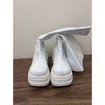 Demonia  White Patent Platform Knee High Boots Chunky Sole Gothic Rave Photo 3