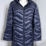 Andrew Marc  Women's Dark Blue Puffer Coat Photo 0