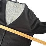 Harvé Benard Womens Snakeskin Print Cardigan Sweater Black Knit Size L Harve Benard NEW‎ Photo 7