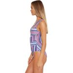 Becca 💕 South Coast Arabella One Shoulder One Piece Swimsuit Starry Night M NWT Photo 6