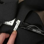 Herve Leger NWT  Fringe Jumpsuit With Tailored Pants IN Black Photo 8