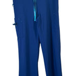 Carhartt Cross-Flex Utility Boot Cut Pant Scrub Royal Blue Womens Medium Tall Photo 0