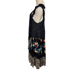 Free People  Bare It All Low Back Tassel Maxi Dress in Black Mixed Floral Photo 6